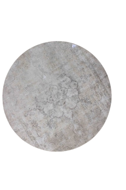 6 x 7 handmade circular carpet